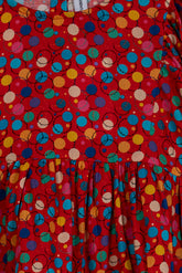 Bubbly Dots Girl's Top